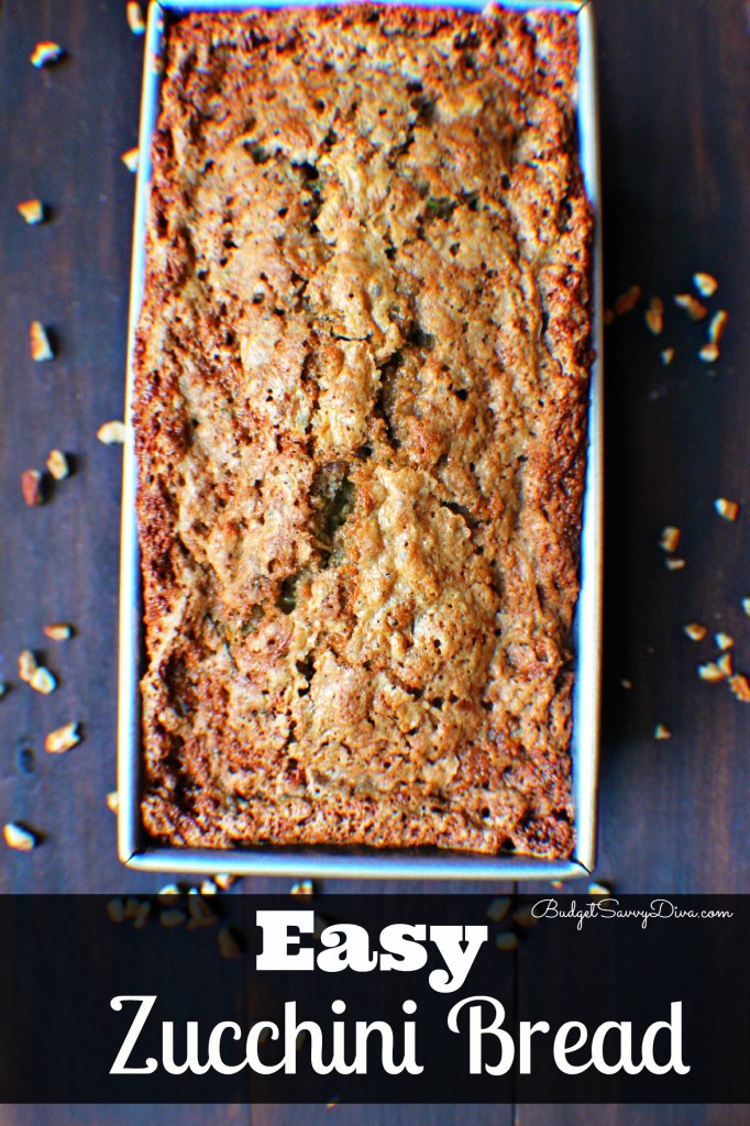 Easy Zucchini Bread Recipe 