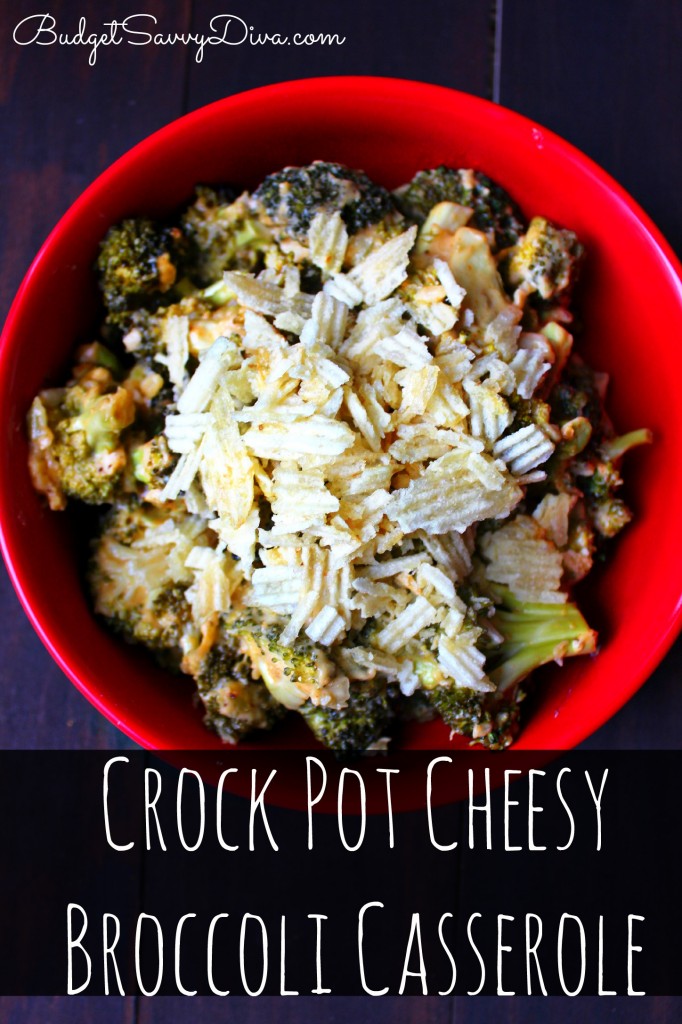 Crock Pot Cheesy Broccoli Casserole Recipe 