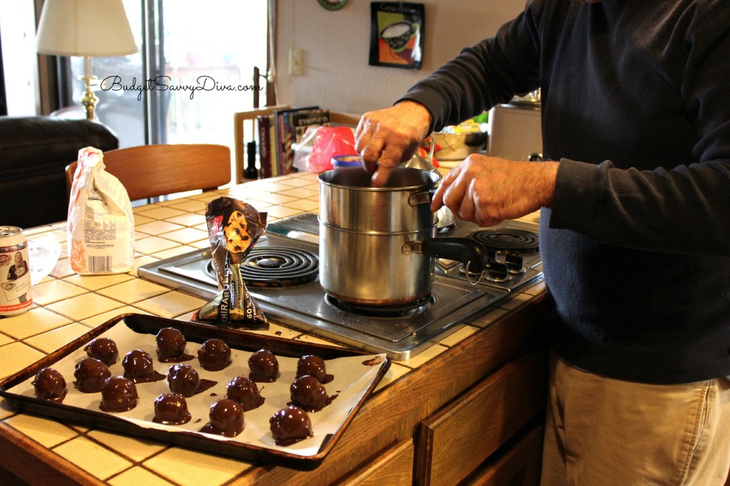 Chocolate Covered Cookie Dough Balls Recipe 