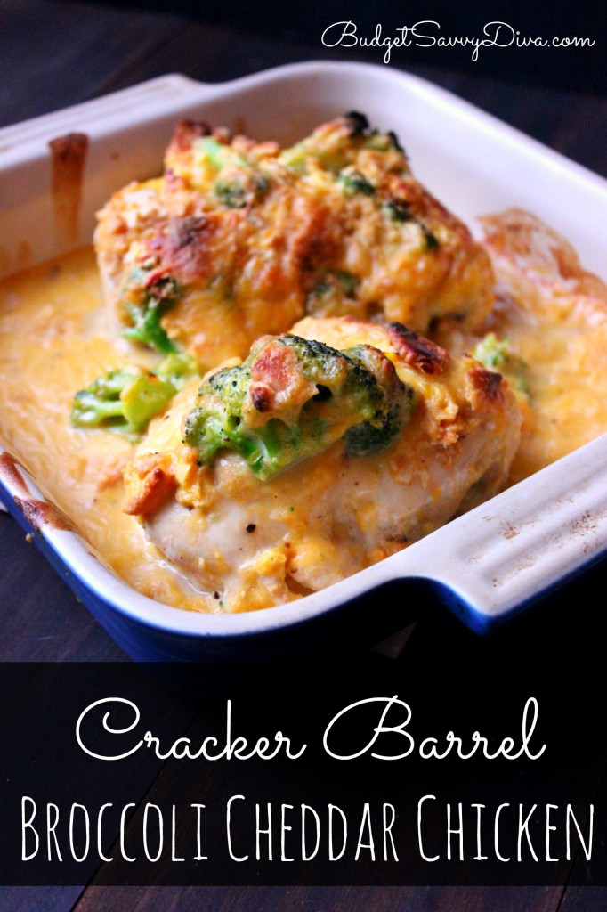 Cracker Barrel Broccoli Cheddar Chicken Recipe 