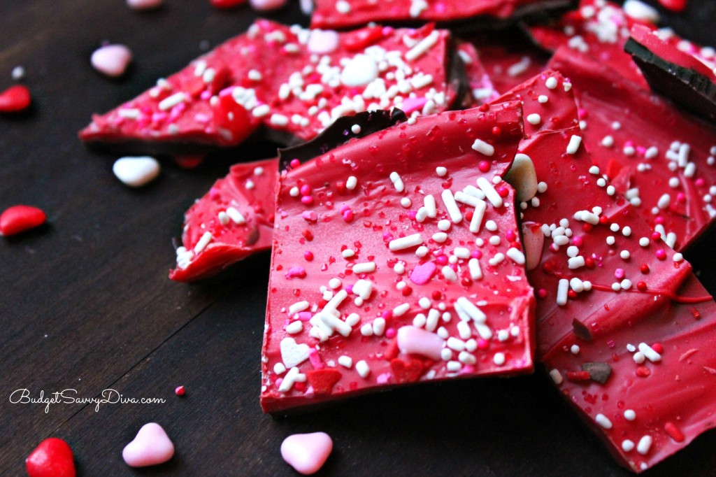 Valentine's Day Chocolate Bark Recipe 