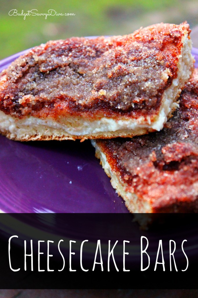 Cheesecake Bars Recipe 