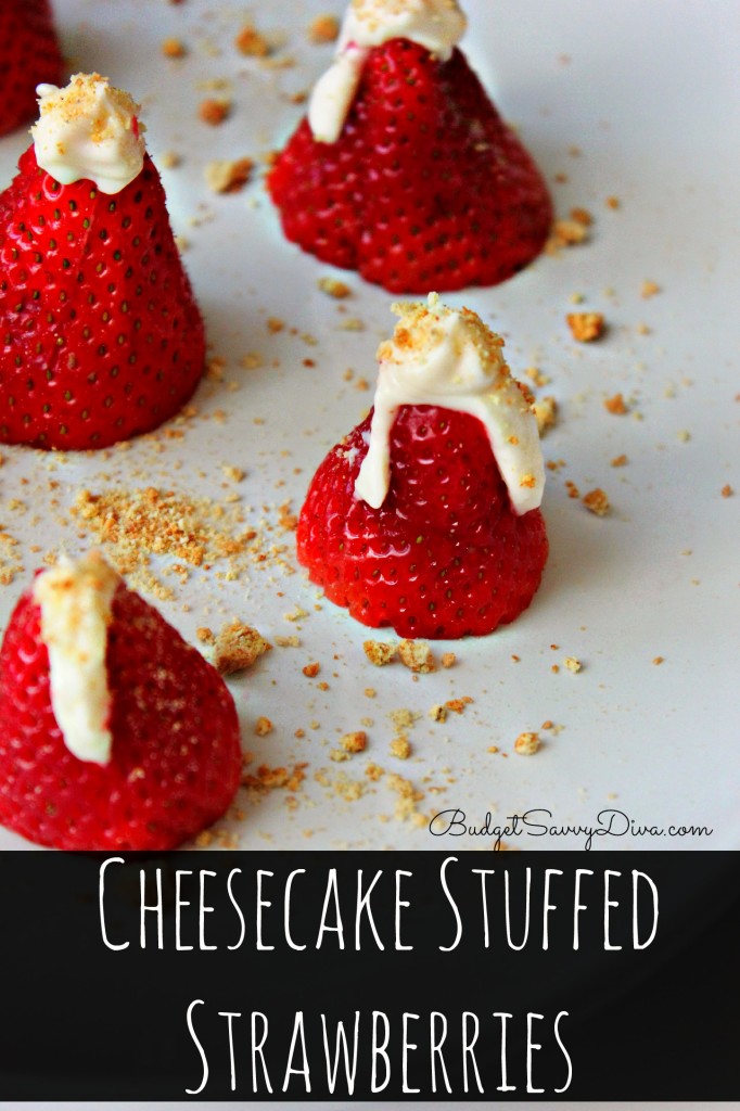 Cheesecake Stuffed Strawberries Recipe 