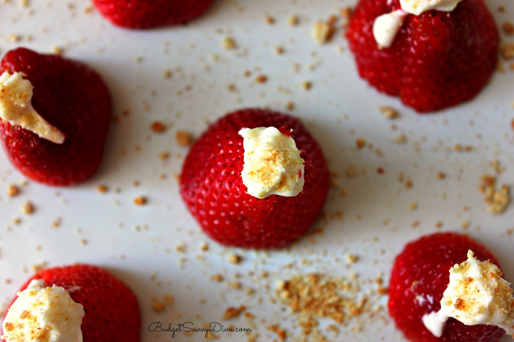 Cheesecake Stuffed Strawberries Recipe 