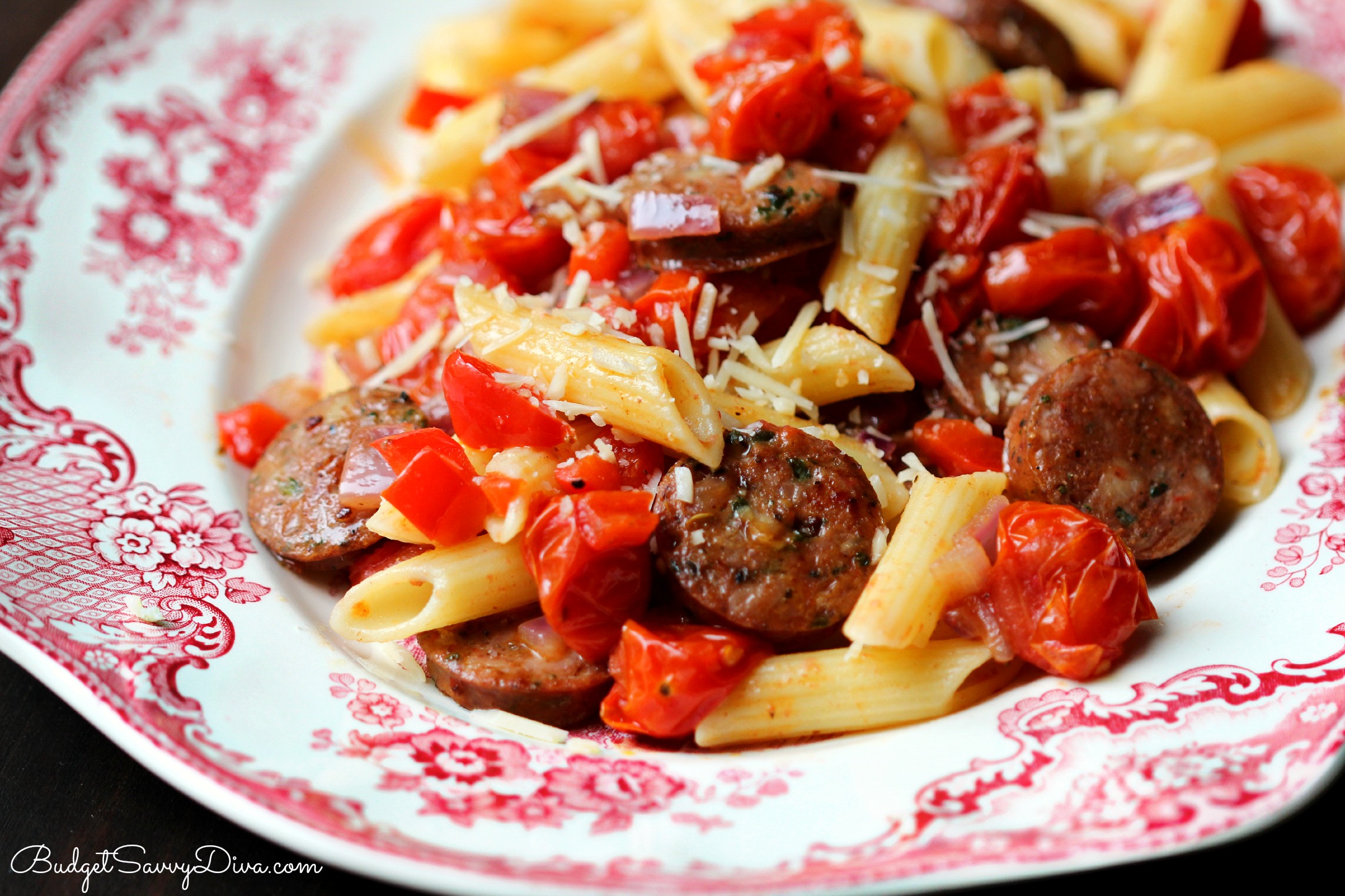 Sausage Pasta Recipe - Budget Savvy Diva