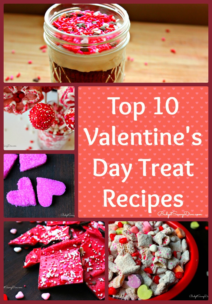 Top 10 Valentine's Day Treat Recipes Roundup 