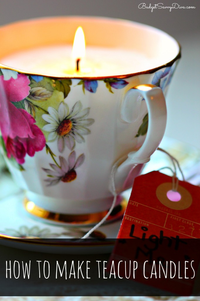 How to Make Teacup Candles 