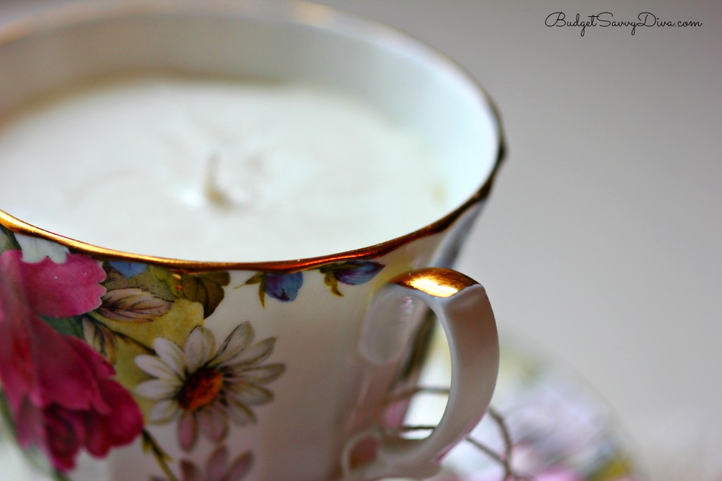 How to Make Teacup Candles 