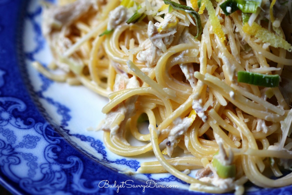 Creamy Spaghetti and Chicken Recipe 