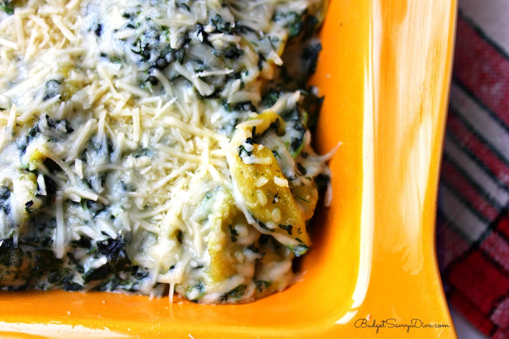 Cheesy Spinach Pasta Bake Recipe 