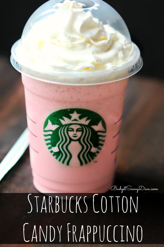 Starbucks Cotton Candy Frappuccino Recipe 