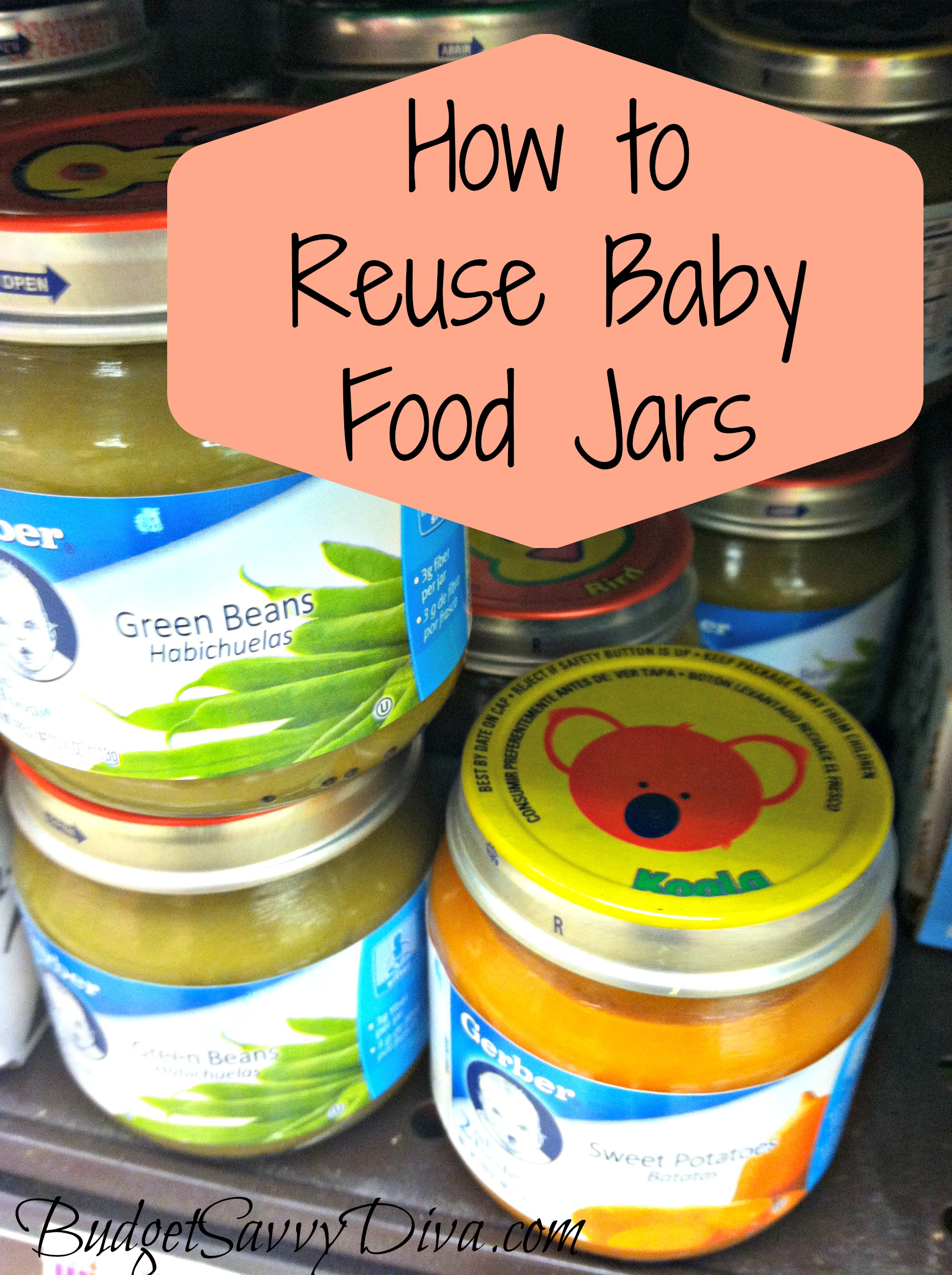 Homemade baby hot sale food jars