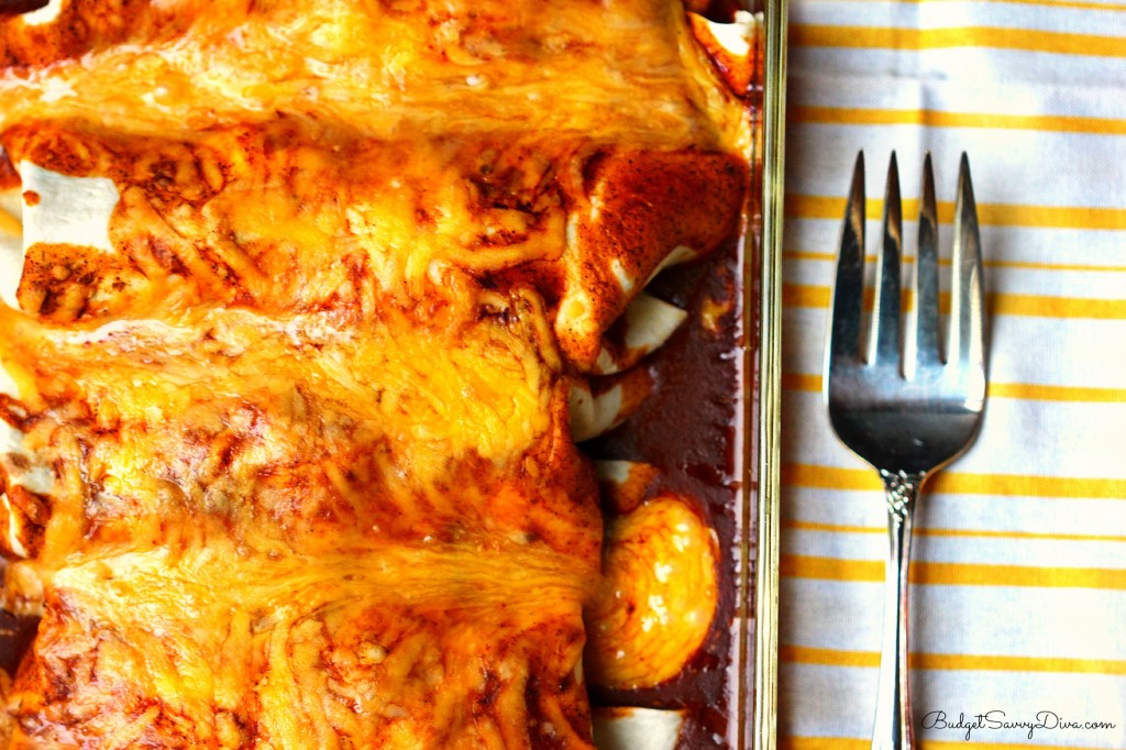 Easy Baked Chicken Enchiladas Recipe 