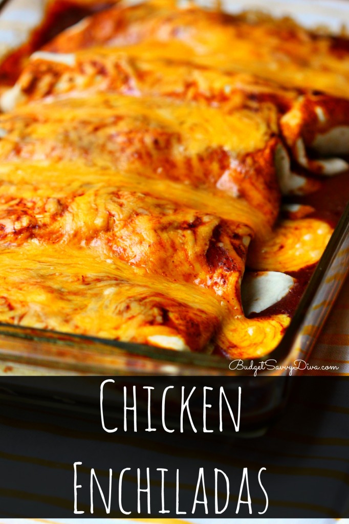 Easy Baked Chicken Enchiladas Recipe 