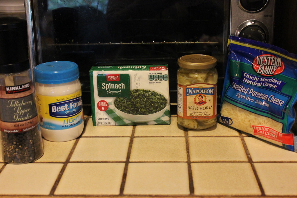 Spinach and Artichoke Dip ingredients, how to make artichoke dip