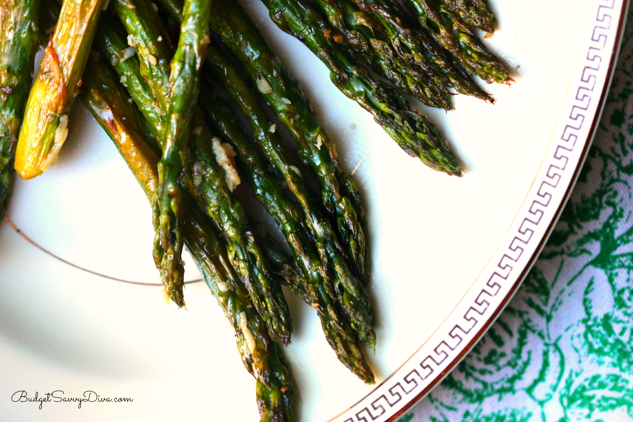 Easy Parmesan Roasted Asparagus Recipe Budget Savvy Diva