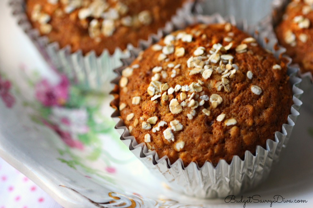 Oatmeal Banana Muffins Recipe - Marie Recipe 