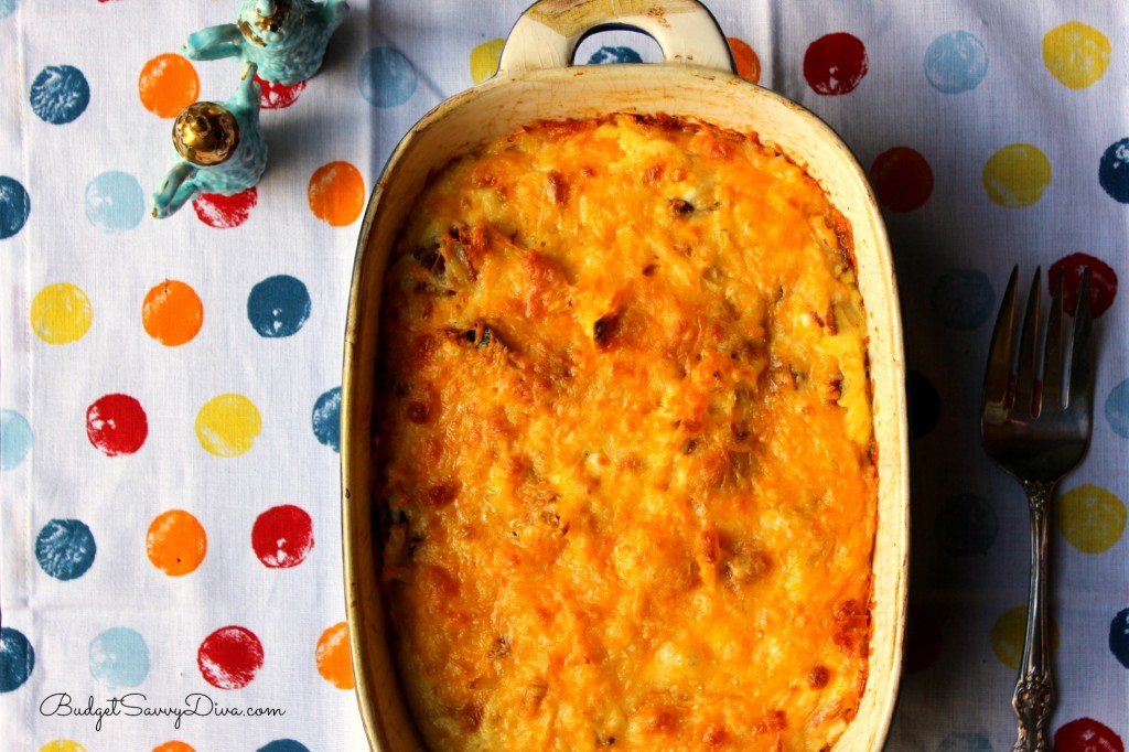 Cheesy Easy Breakfast Casserole Recipe 