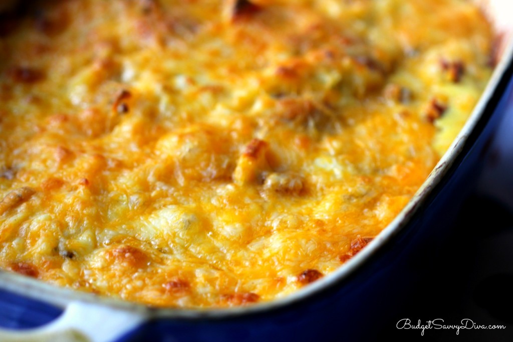 Cheesy Easy Breakfast Casserole Recipe 