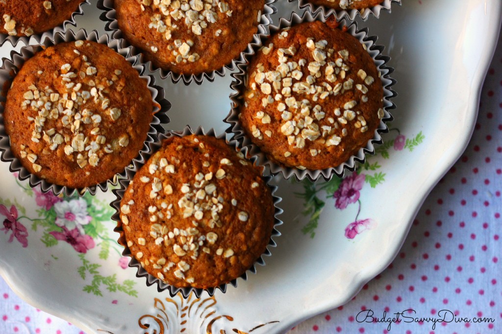 Oatmeal Banana Muffins Recipe - Marie Recipe 