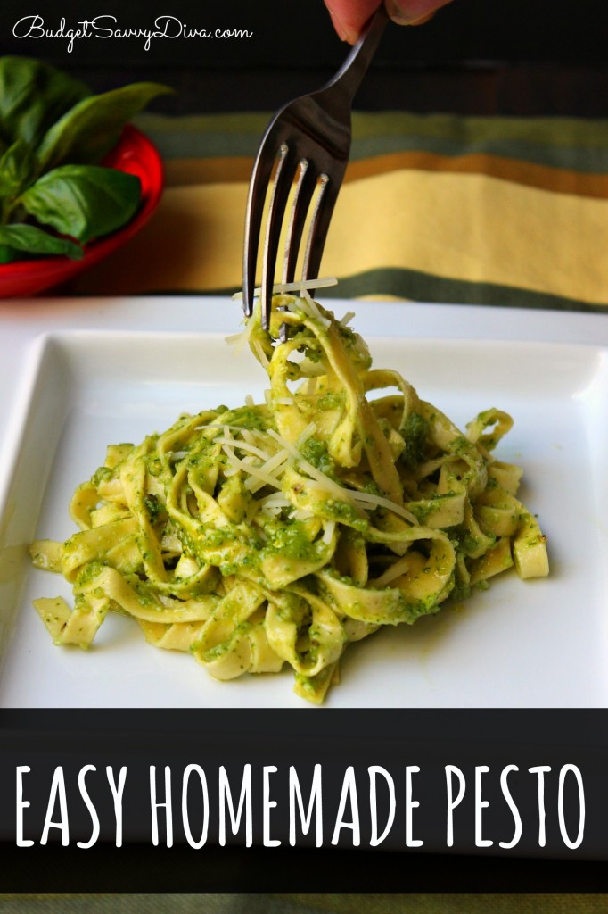 Easy Homemade Pesto Recipe 