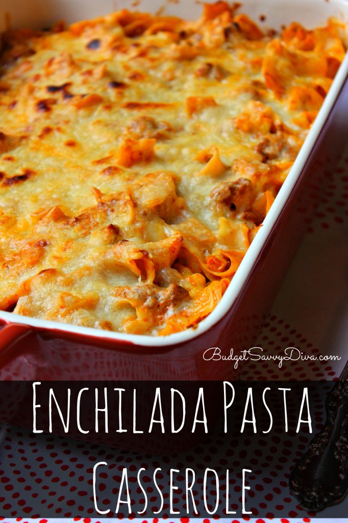 Enchilada Pasta Casserole Recipe 