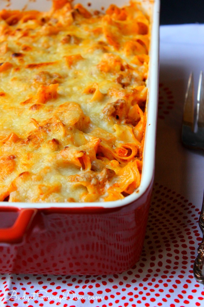 Enchilada Pasta Casserole Recipe 