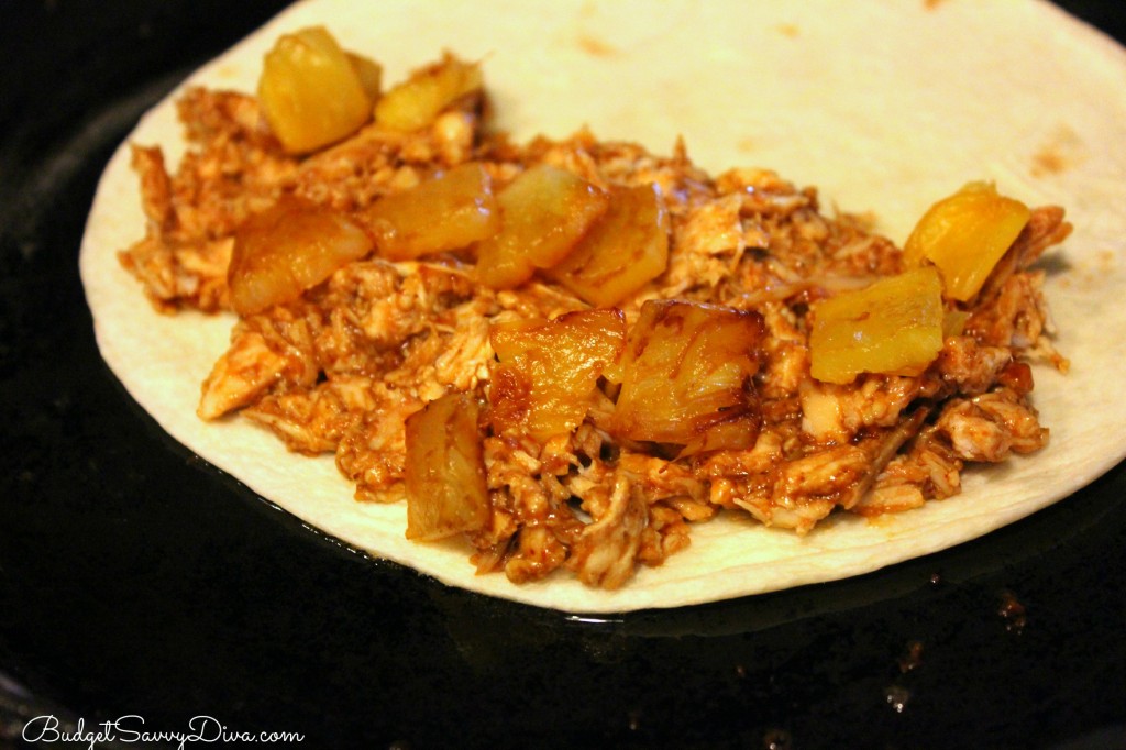 Cheesy BBQ Chicken Quesadilla Recipe 