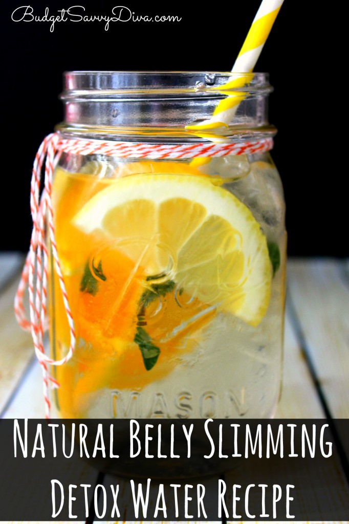 Natural Belly Slimming Detox Water Recipe