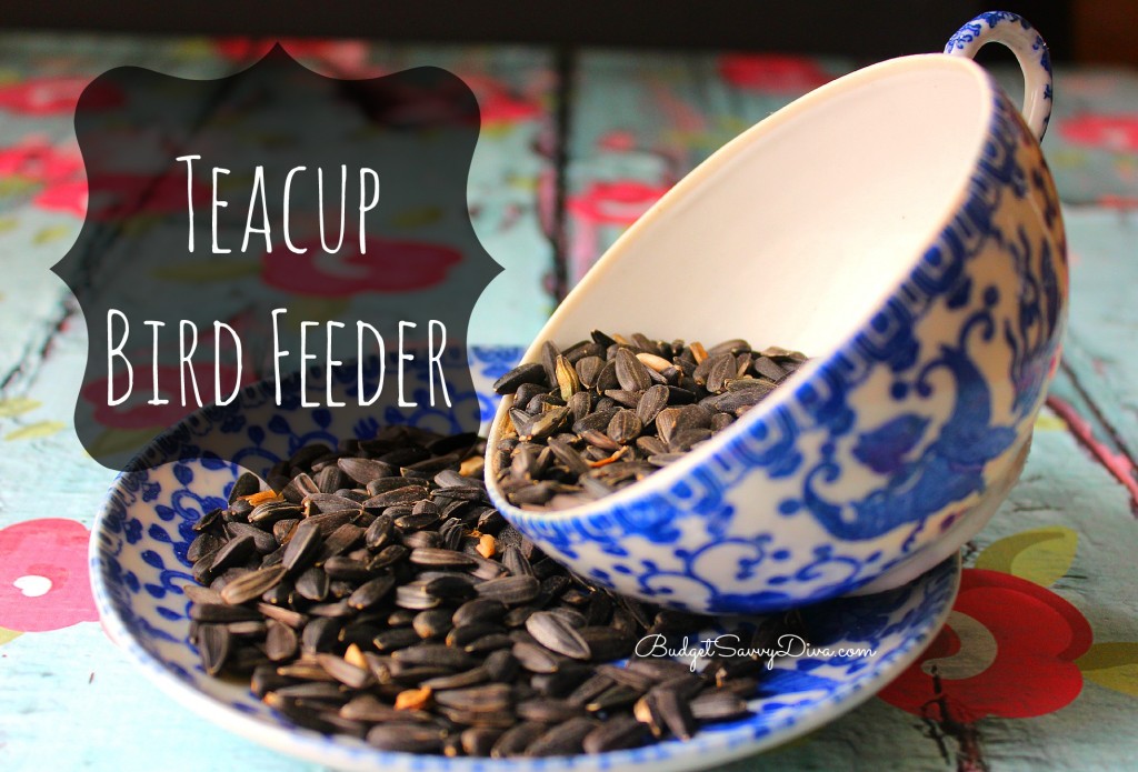 How To Make A Teacup Bird Feeder 