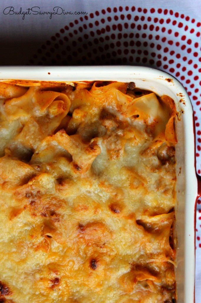 Enchilada Pasta Casserole Recipe 