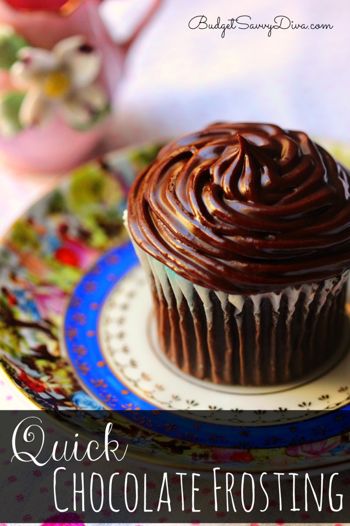 Quick Chocolate Frosting Recipe - Marie Recipe 