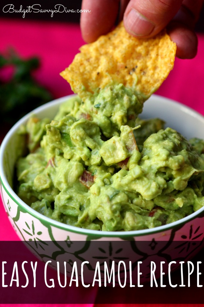 Easy Guacamole Recipe 