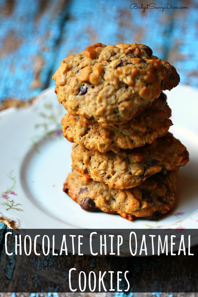 Chocolate Chip Oatmeal Cookies - Marie Recipe