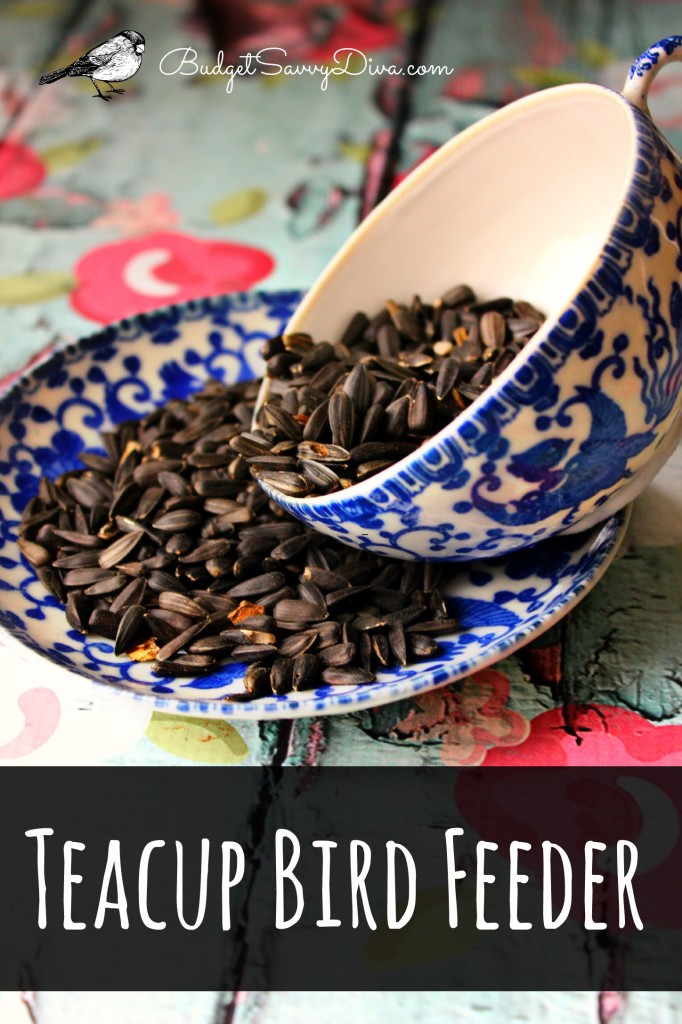 How To Make A Teacup Bird Feeder 