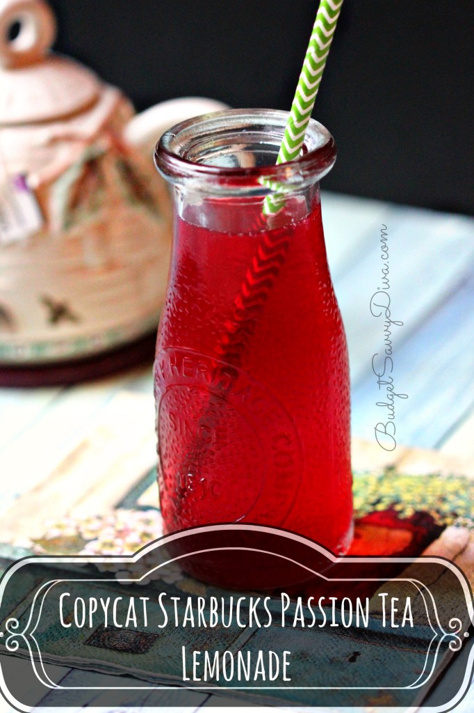 Copy Cat - Starbucks Passion Tea Lemonade Recipe 