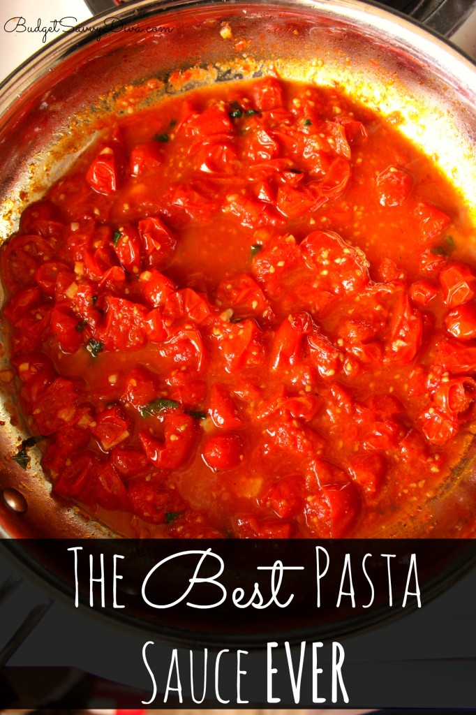 The Best Pasta Sauce Ever Recipe - Budget Savvy Diva