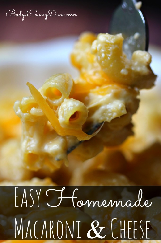 Easy Homemade Macaroni and Cheese Recipe 