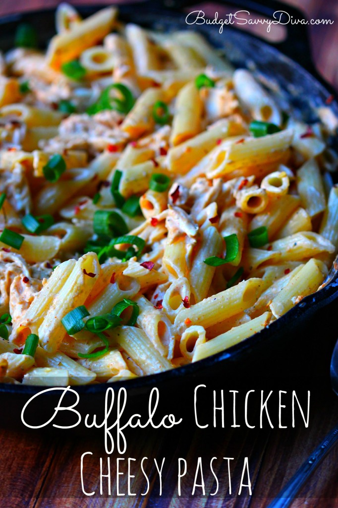 Buffalo Chicken Cheesy Pasta Recipe 