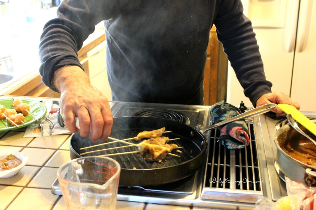 Yummy Peanut Chicken Kabobs Recipe 