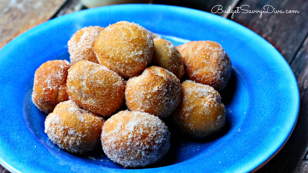 Sugared Doughnut Holes Recipe