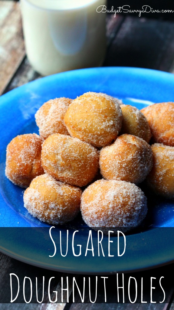 Sugared Doughnut Holes Recipe 