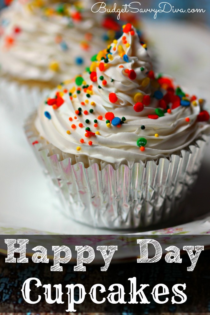 Happy Day Cupcakes Recipe 