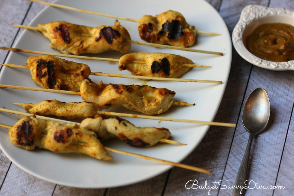 Yummy Peanut Chicken Kabobs Recipe 