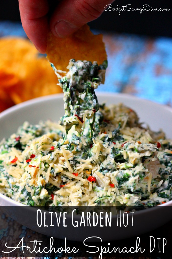 Olive Garden Hot Artichoke Spinach Dip Recipe 