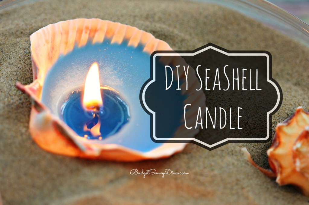 DIY Seashell Candles 