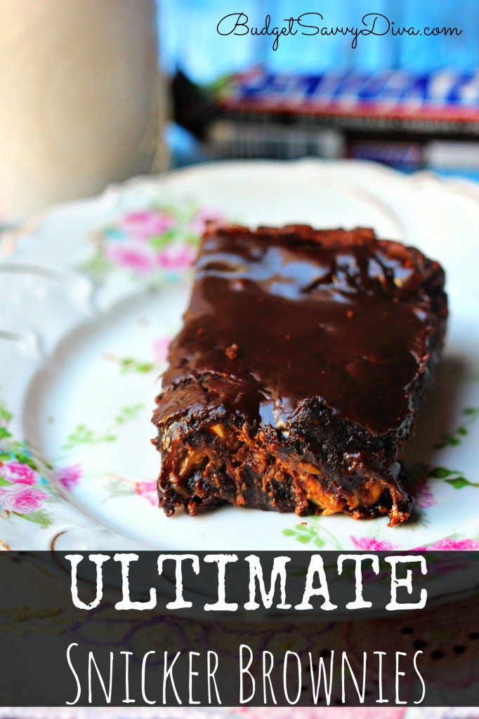 Ultimate Snicker Brownies Recipe 