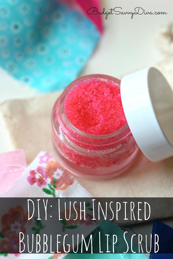 DIY: Lush Inspired Bubblegum Lip Scrub 