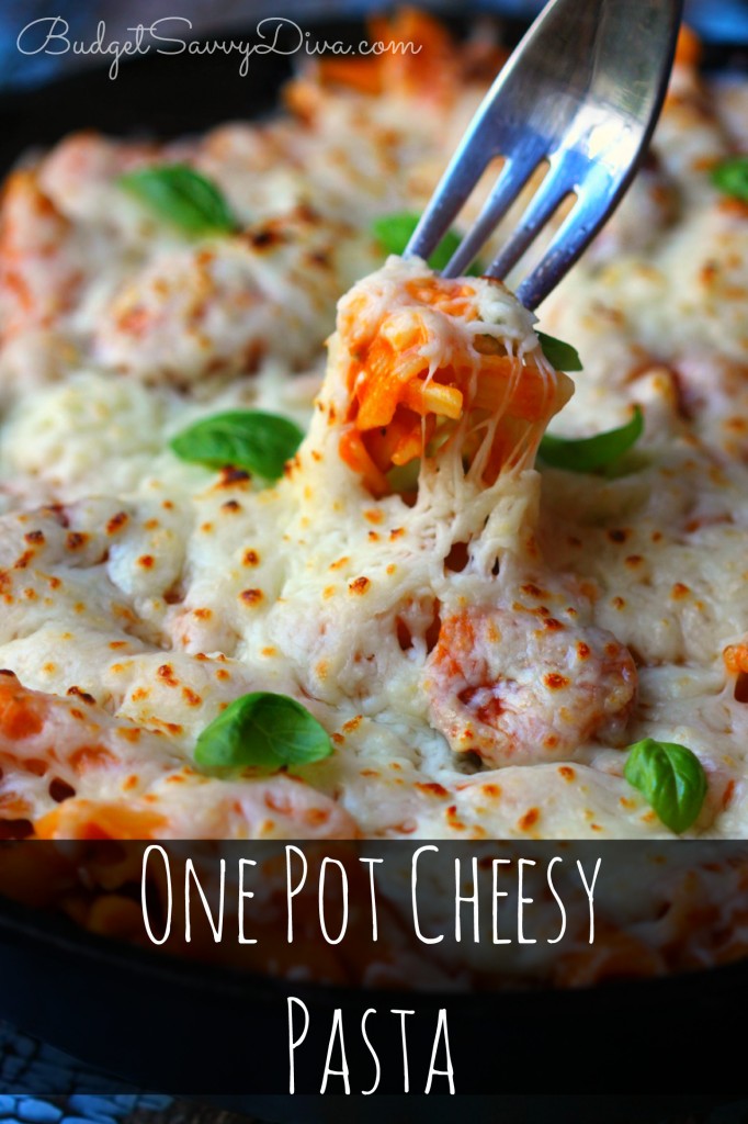 One Pot Cheesy Pasta Recipe 