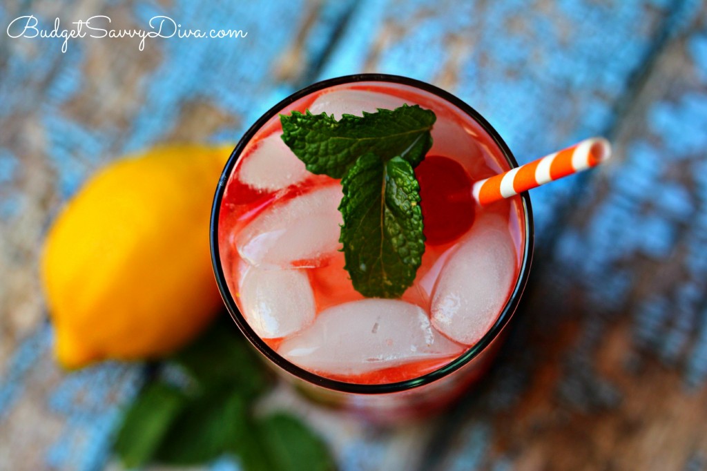 The BEST Cherry Lemonade Recipe